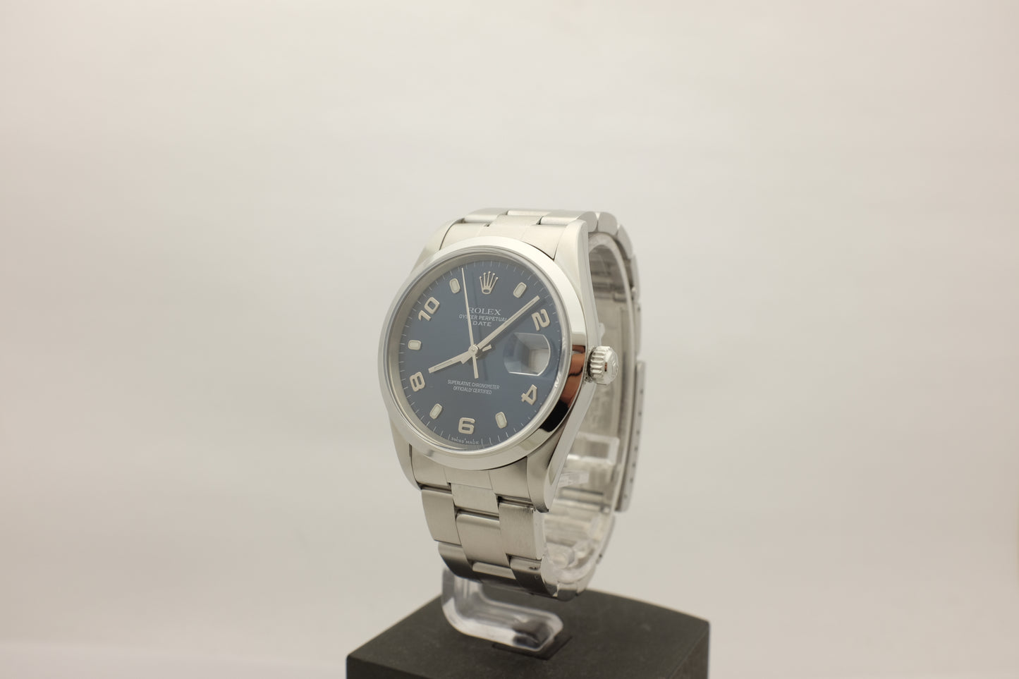 Rolex Oyster Perpetual Date Steel 34MM 15200 Box Papers