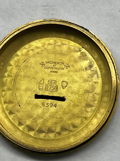 Vacheron Constantin 18K Yellow Gold 35MM 6594 CIRCA 1960's