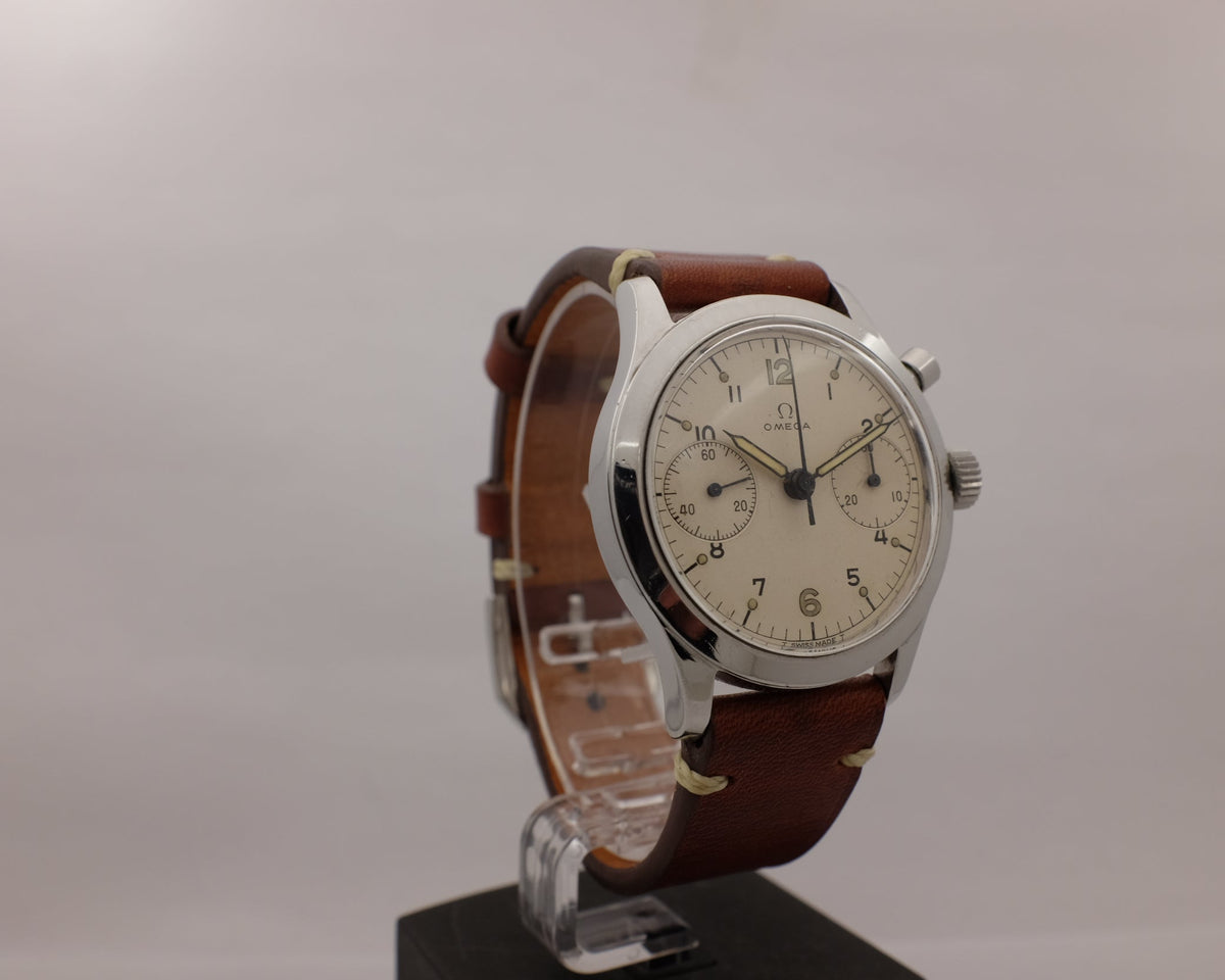 Omega RCAF Monopusher Chronograph 1960's 38MM