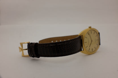 Vacheron Constantin Ultra Thin 18kt Yellow Gold C Shape  Case 34MM 7595