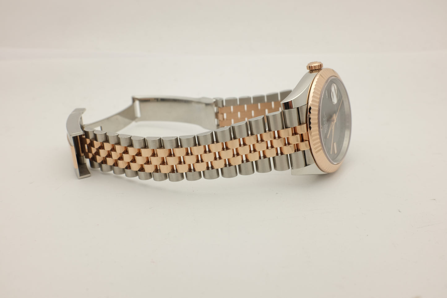 Rolex Datejust Rose Gold Steel Wimbledon 41MM 126331 Box Papers 2025