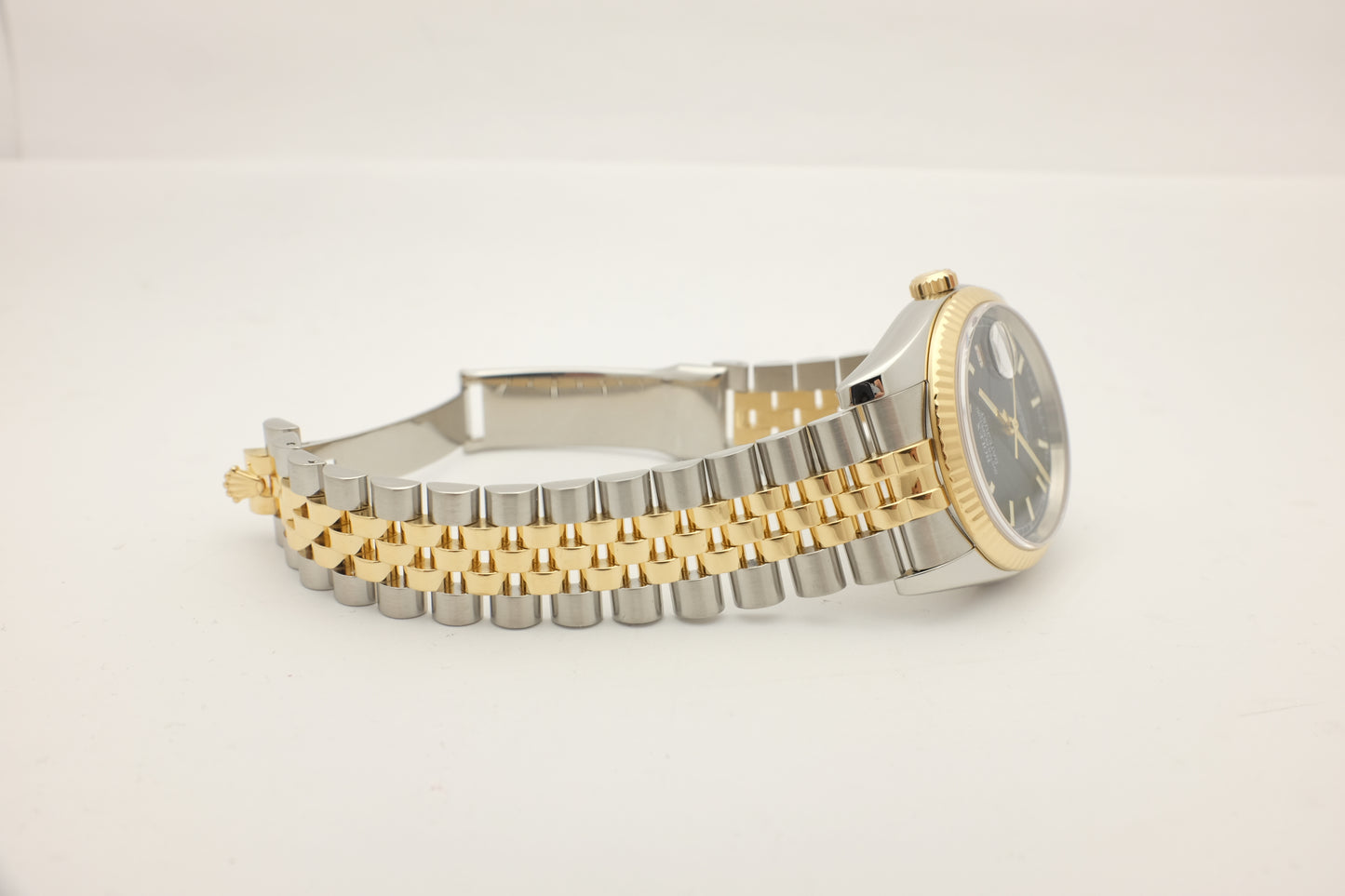 Rolex Datejust Jubilee 18k Stainless Blue 36MM 116233