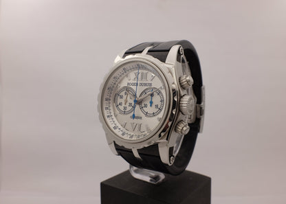 Roger Dubuis Sympathie Chronograph Steel Limited Edition 280Pcs 43MM Box Papers