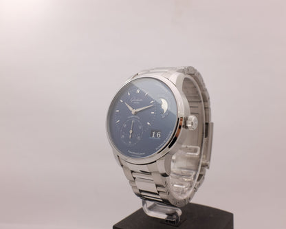 Glashutte PanoMaticLunar Steel Moonphase 1-90-02-46-32-71 40MM Box Papers 2020