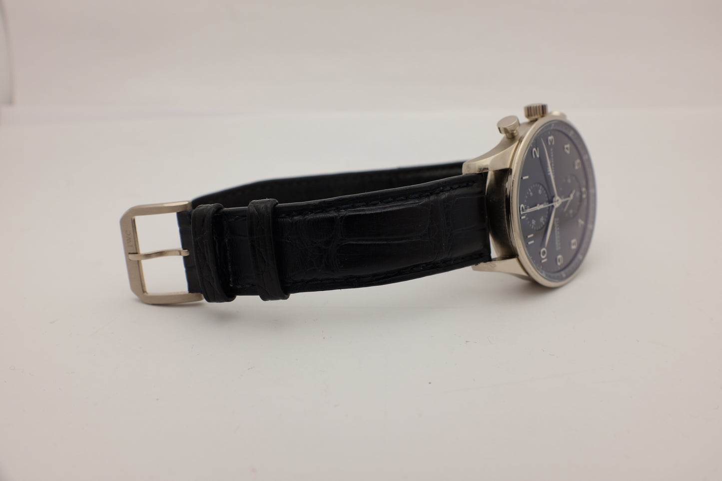 IWC Portuguese Chronograph White Gold 41MM IW371431 Box Papers