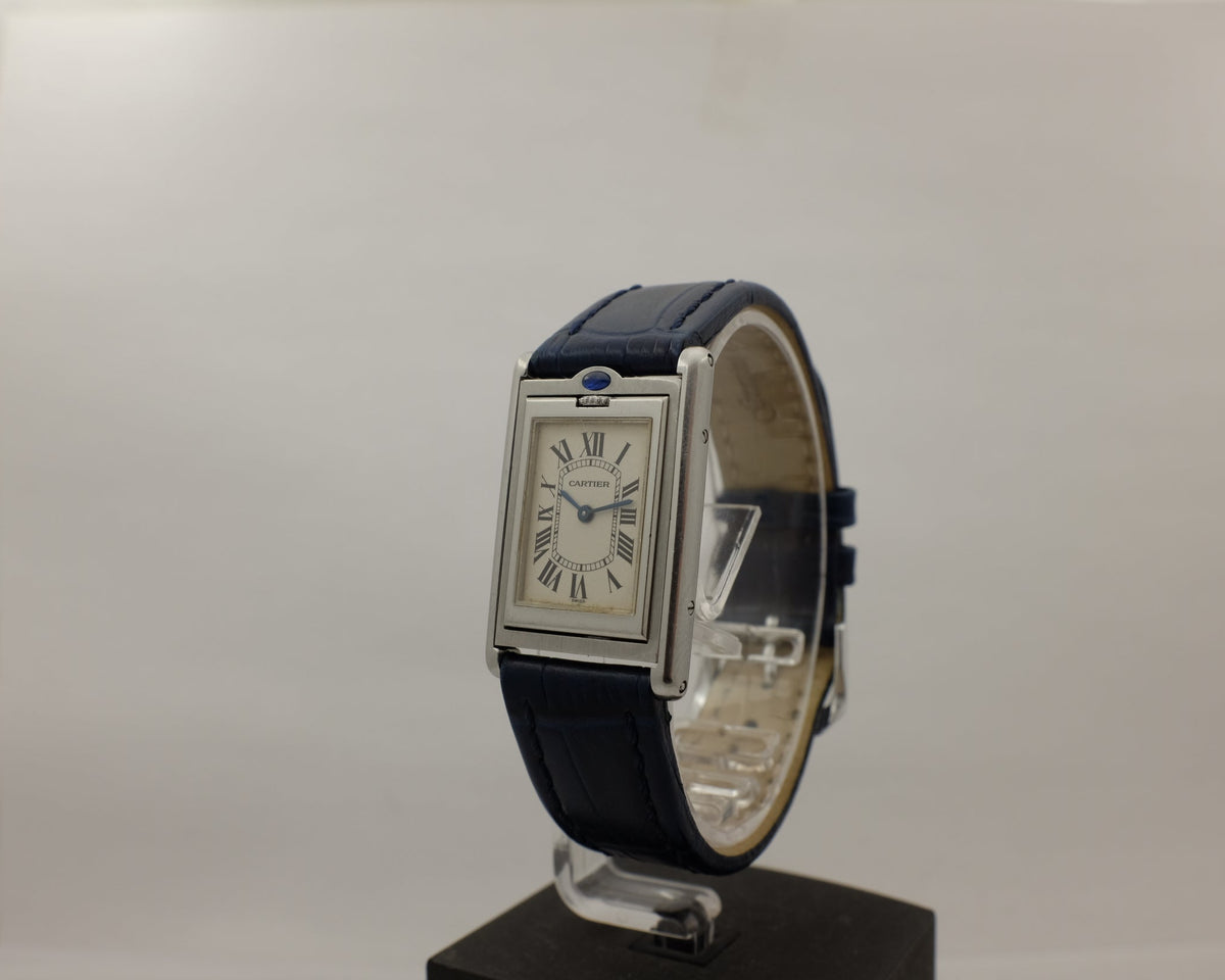 Cartier Tank Basculente 24mm X 35mm Quartz 2405