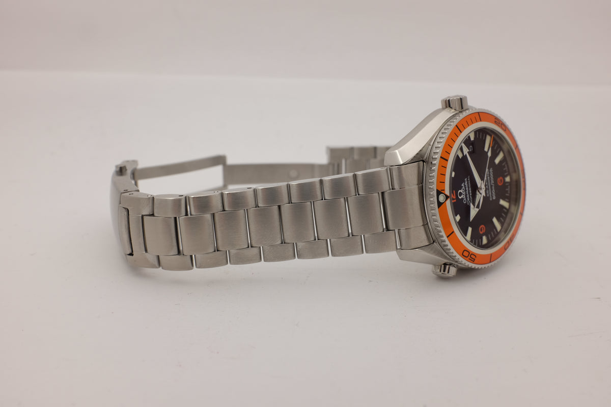 Omega Seamaster Planet Ocean Orange 42MM 2209.50.00 Box Papers
