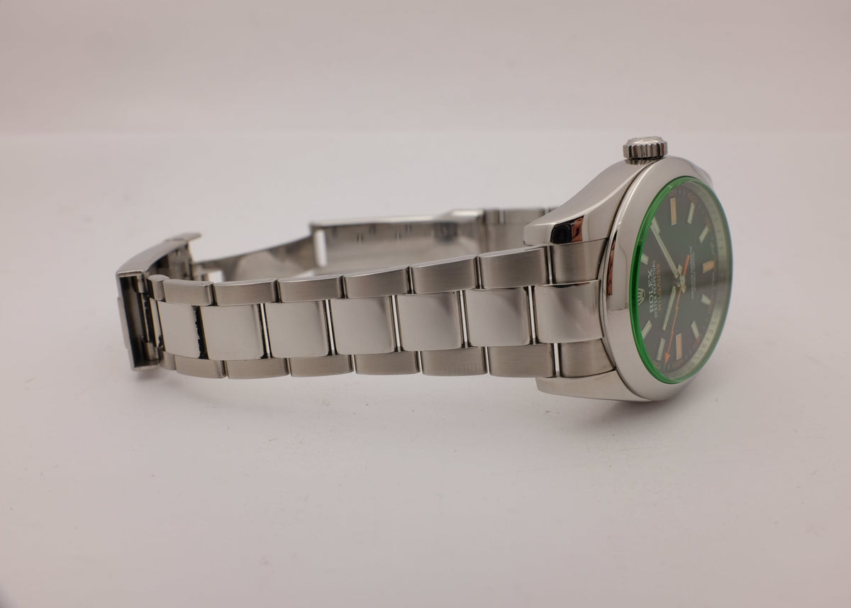 Rolex Milgauss Green Sapphire 40MM 116400GV