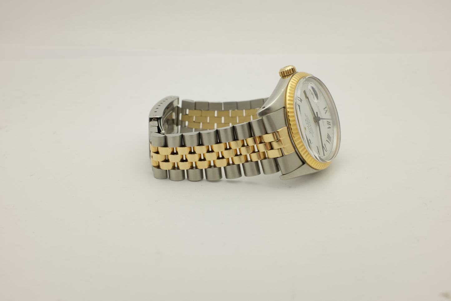 Rolex Datejust Gold And Steel Buckley Dial 36MM 16013