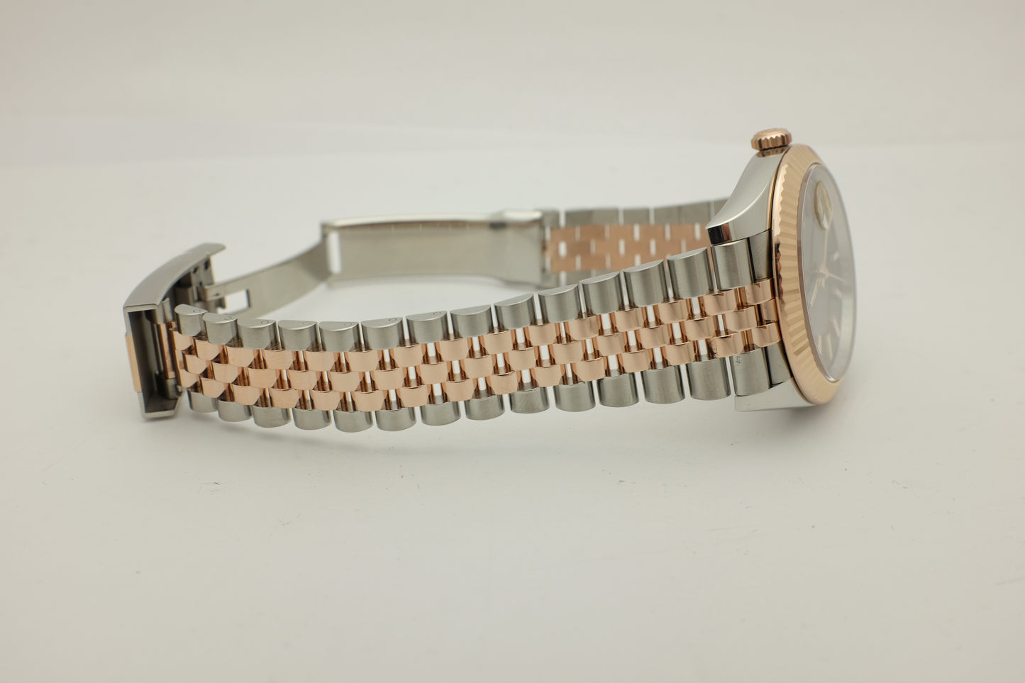 Rolex Datejust 41MM 18K Rose Gold Steel Chocolate 126331 Box Papers 2023