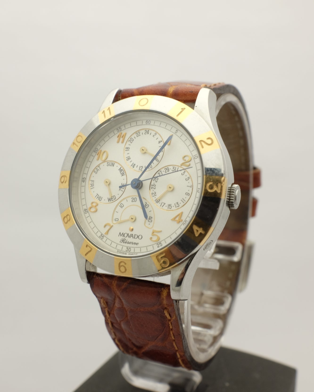 Movado SS 1881 Tempomatic Reserve de Marche GMT 35MM