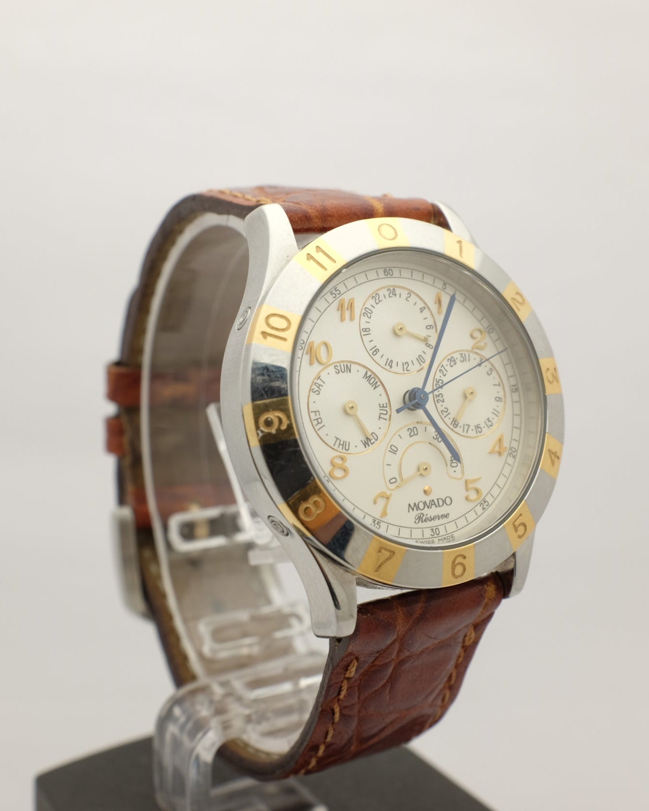 Movado SS 1881 Tempomatic Reserve de Marche GMT 35MM