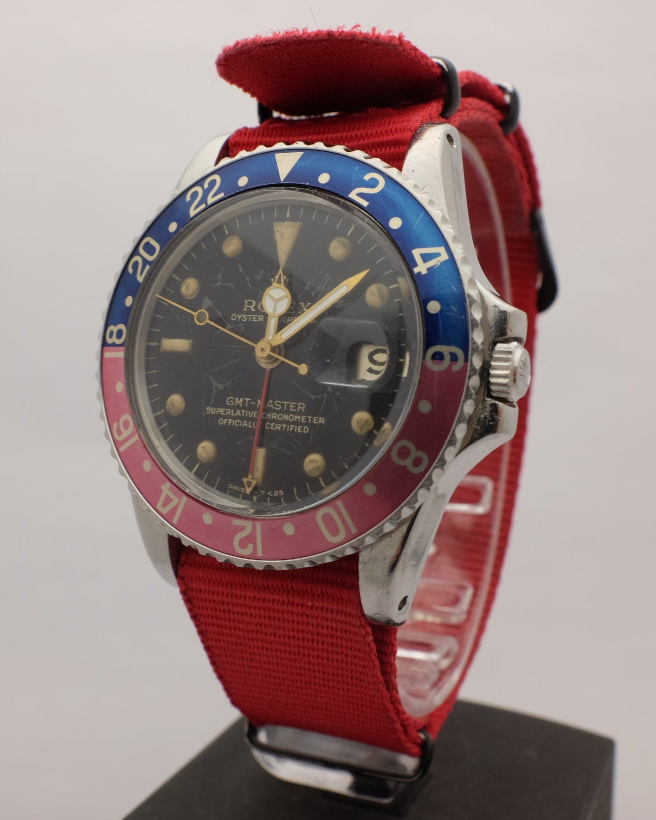 Rolex GMT Master cadran doré 1675 1.2M CIRCA 1965
