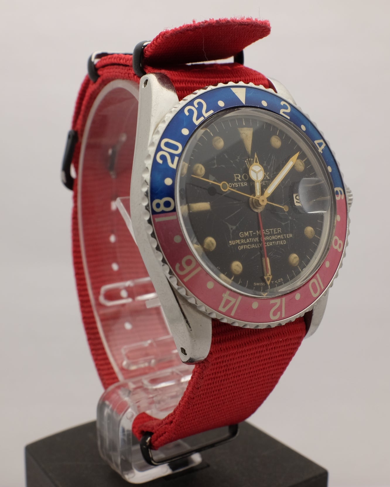 Rolex GMT Master cadran doré 1675 1.2M CIRCA 1965