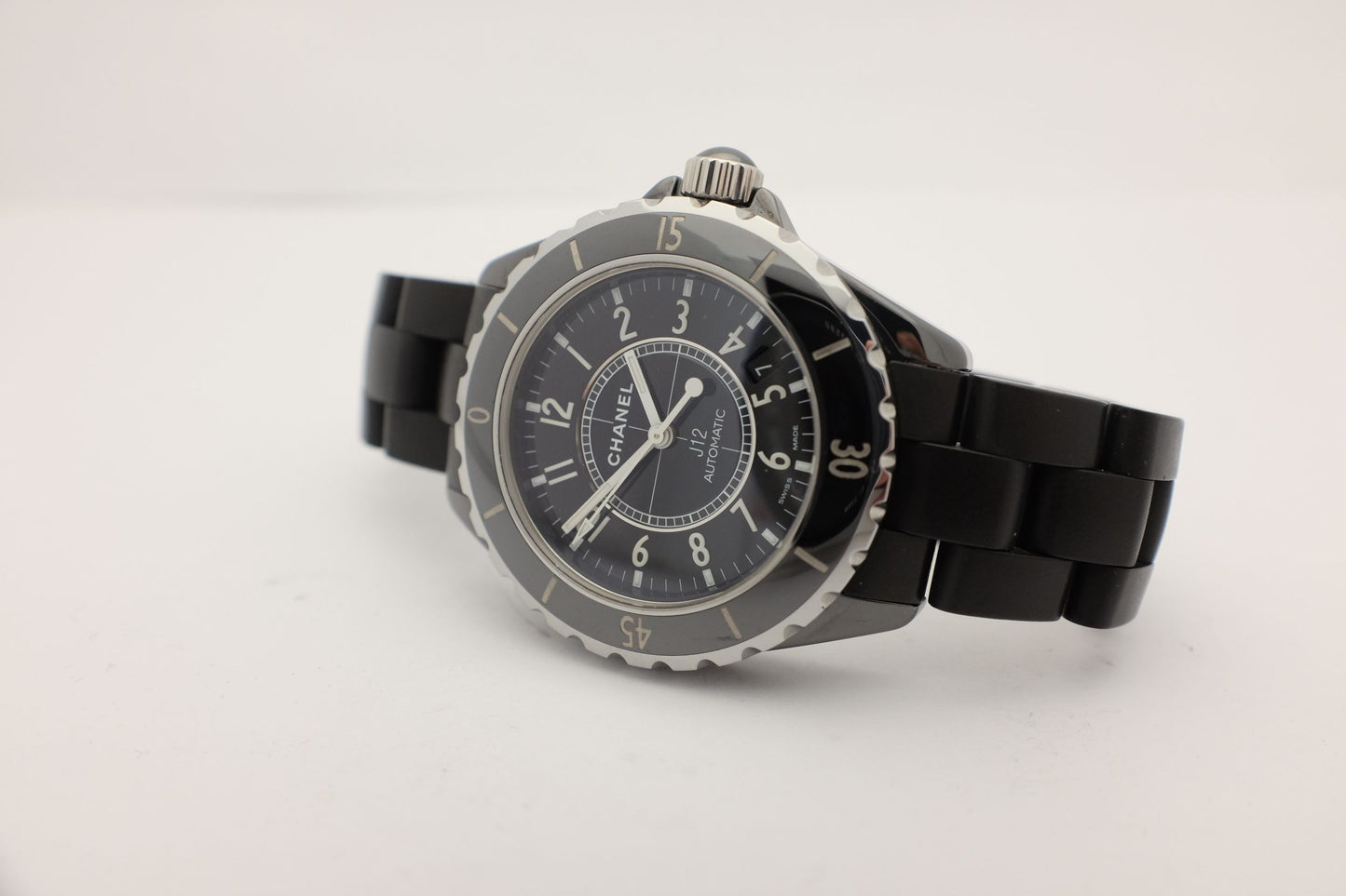 Chanel J12 Automatic Black Dial 38MM H0685 Box Papers 2006