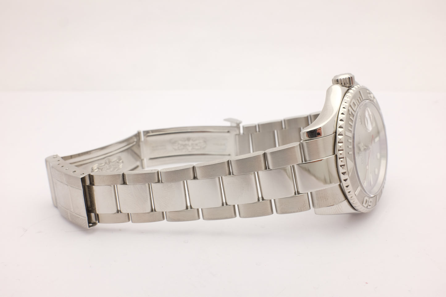 Rolex Yachtmaster Steel Platinum 40MM 16622 Box Papers 1999