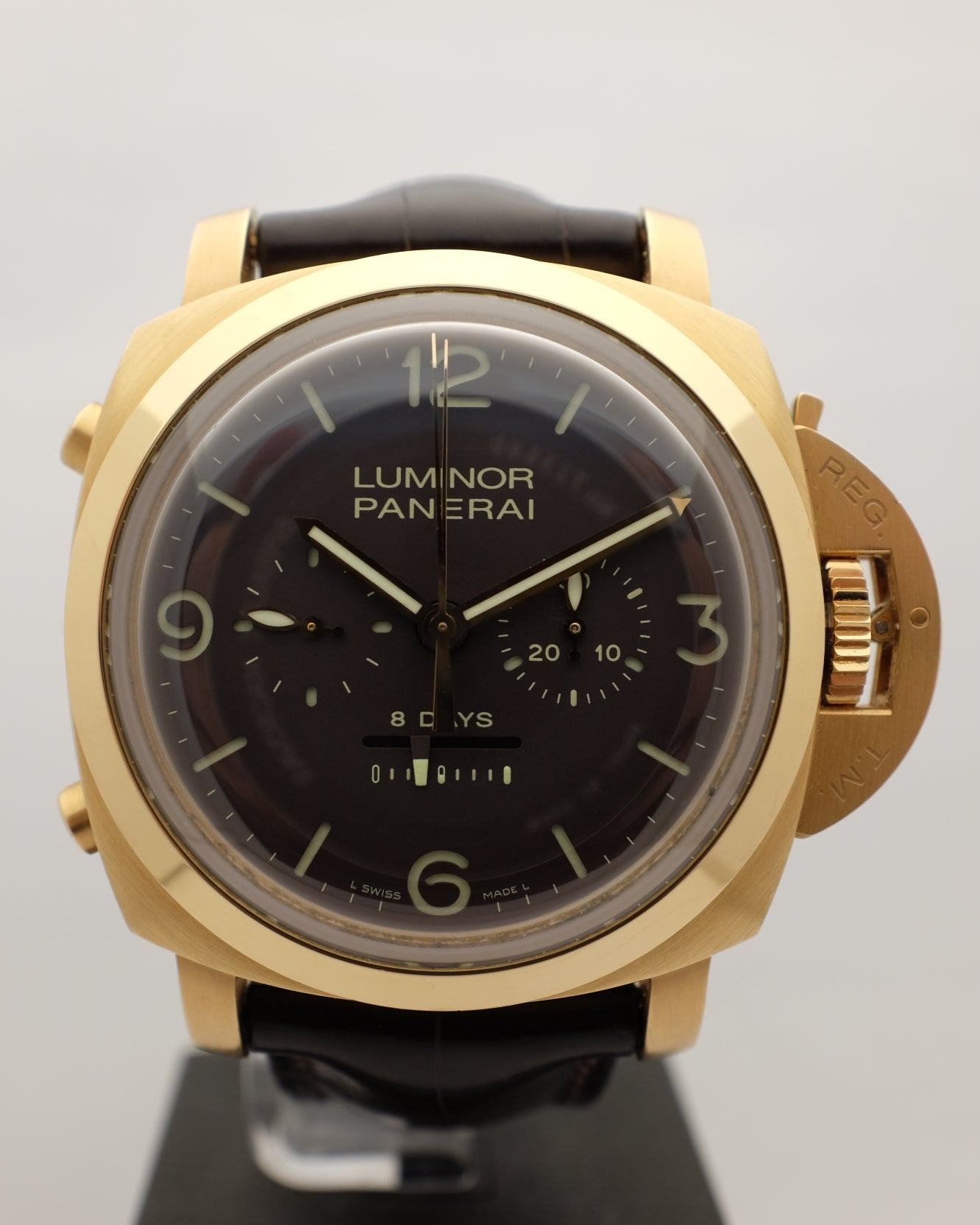 Panerai Luminor Marina 1950 Rattrapante 8 Days Rose Gold 47MM PAM 319 Box Papers 2013 300PCS