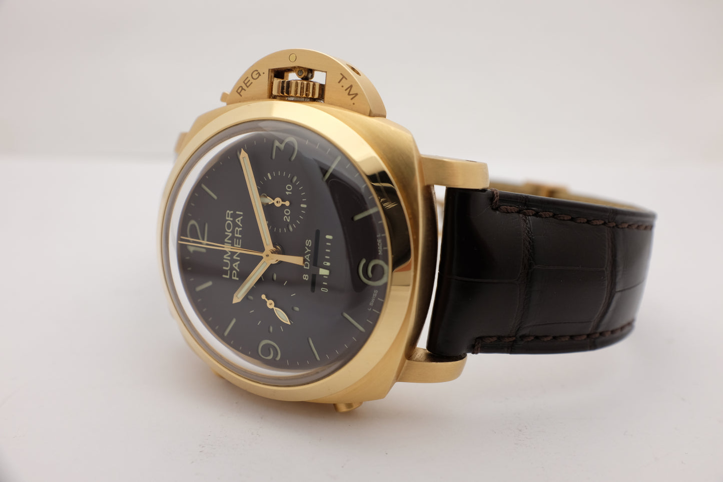 Panerai Luminor Marina 1950 Rattrapante 8 Days Rose Gold 47MM PAM 319 Box Papers 2013 300PCS