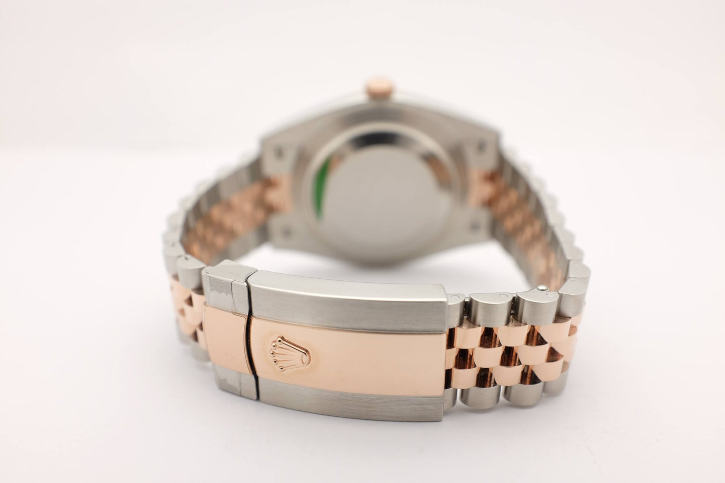 Rolex Datejust 41MM Rose Gold Steel Wimbledon 126331 Box Papers 2022