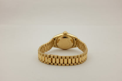 Rolex Datejust 18K Yellow Gold Factory Diamonds 26MM 69178