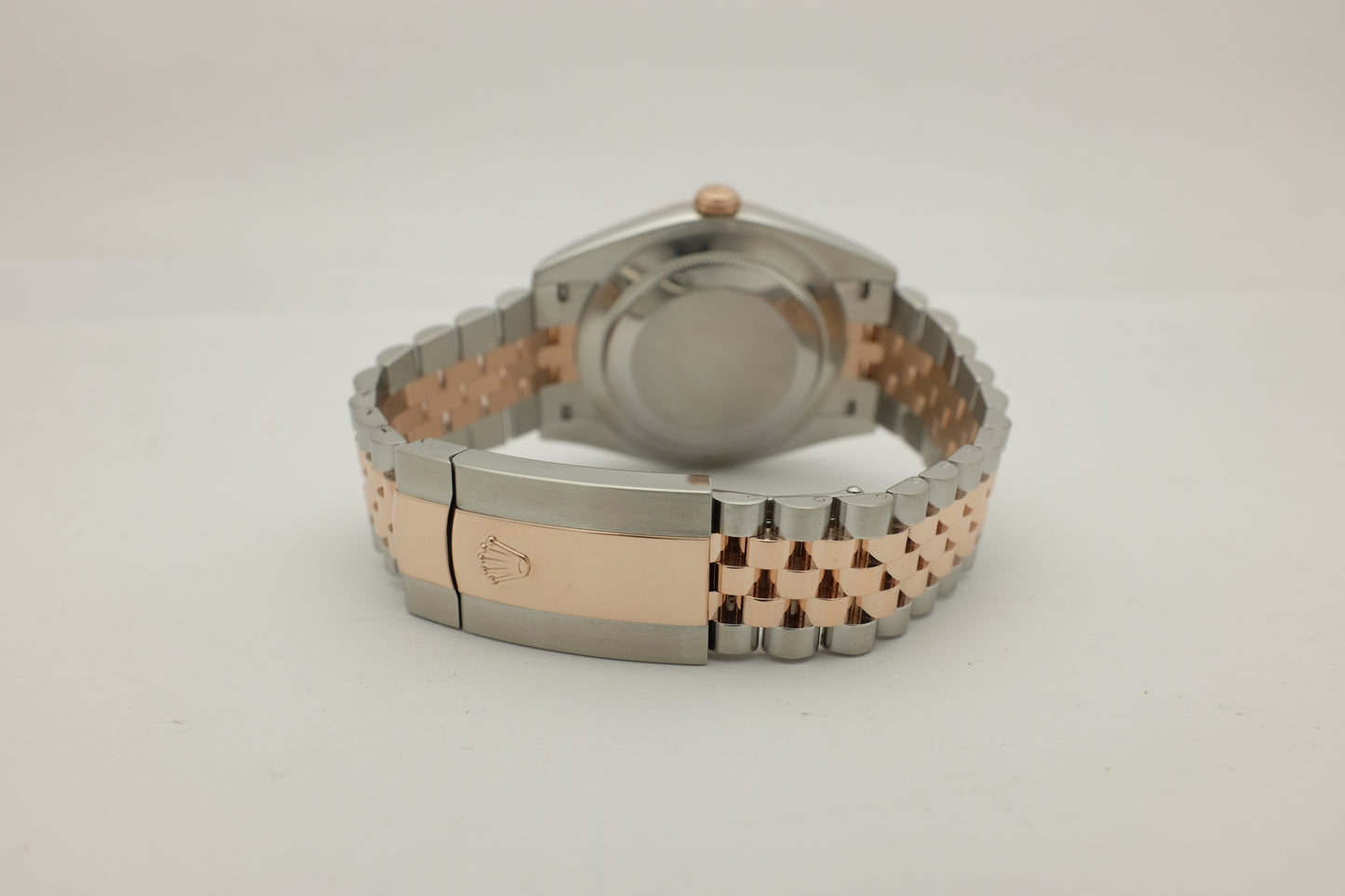 Rolex Datejust 41MM 18K Rose Gold Steel Chocolate 126331 Box Papers 2023