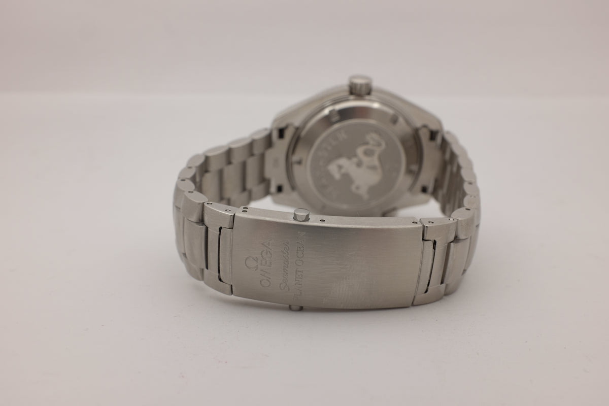 Omega Seamaster Planet Ocean Orange 42MM 2209.50.00 Box Papers