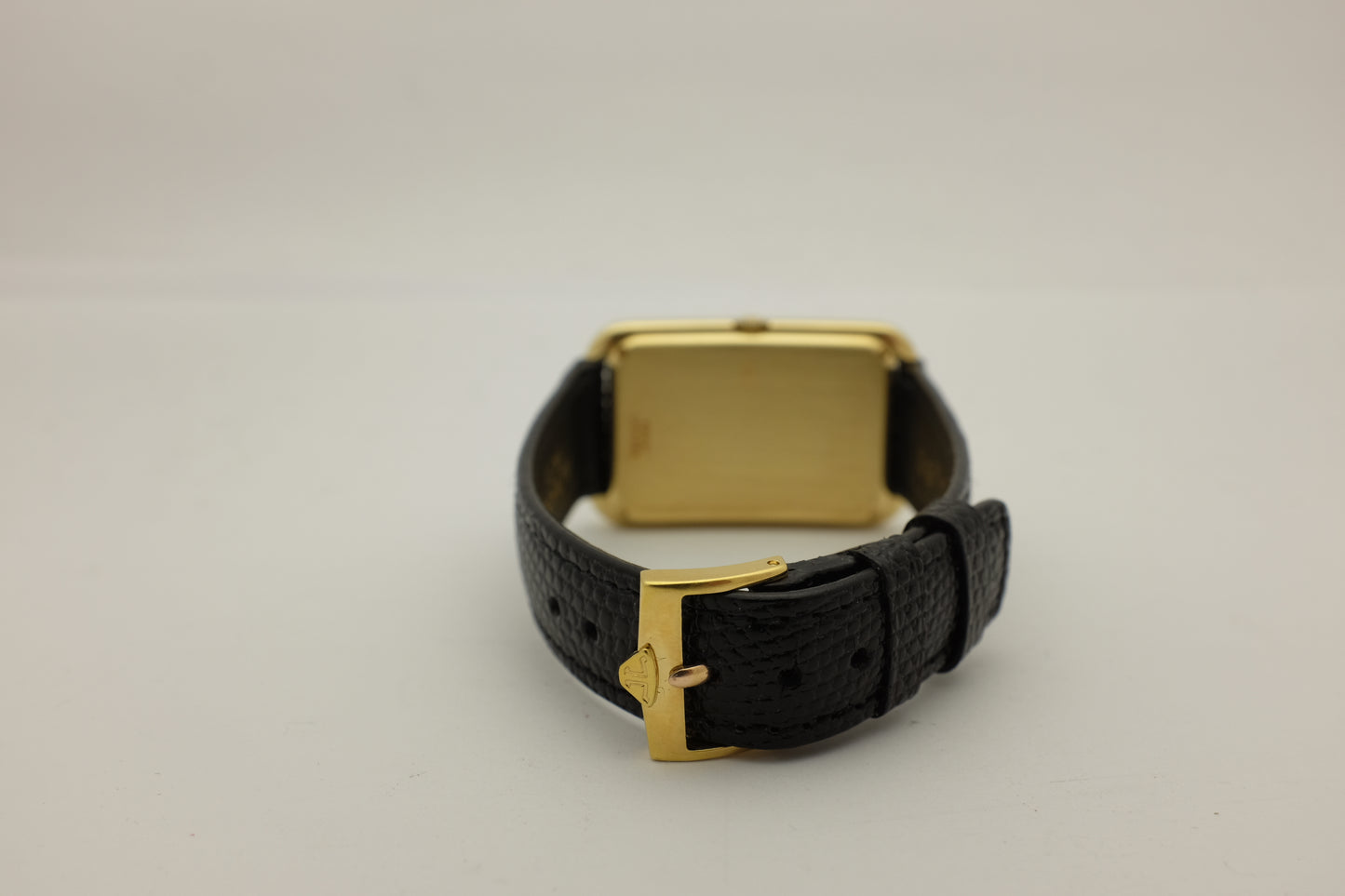 Jaeger-LeCoultre Rectangular Tiger Eye Dial 18K Yellow Gold 28MM MENS size