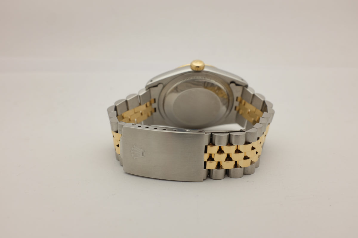 Rolex Datejust 18kt Steel Jubilee 36MM 16233 Box Papers 1993