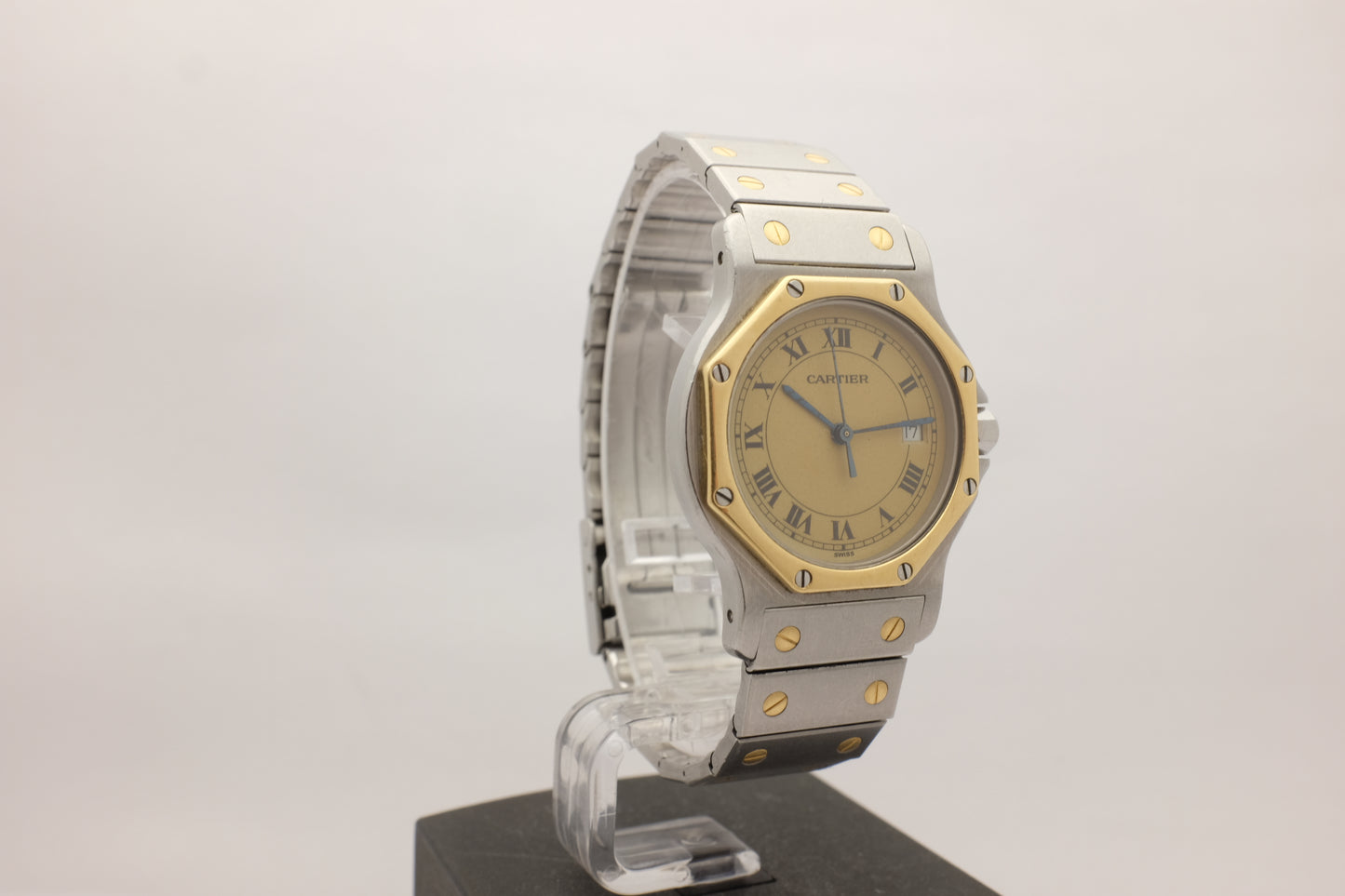 Cartier Santos Octogon 2 Tone Quartz 30MM 2966