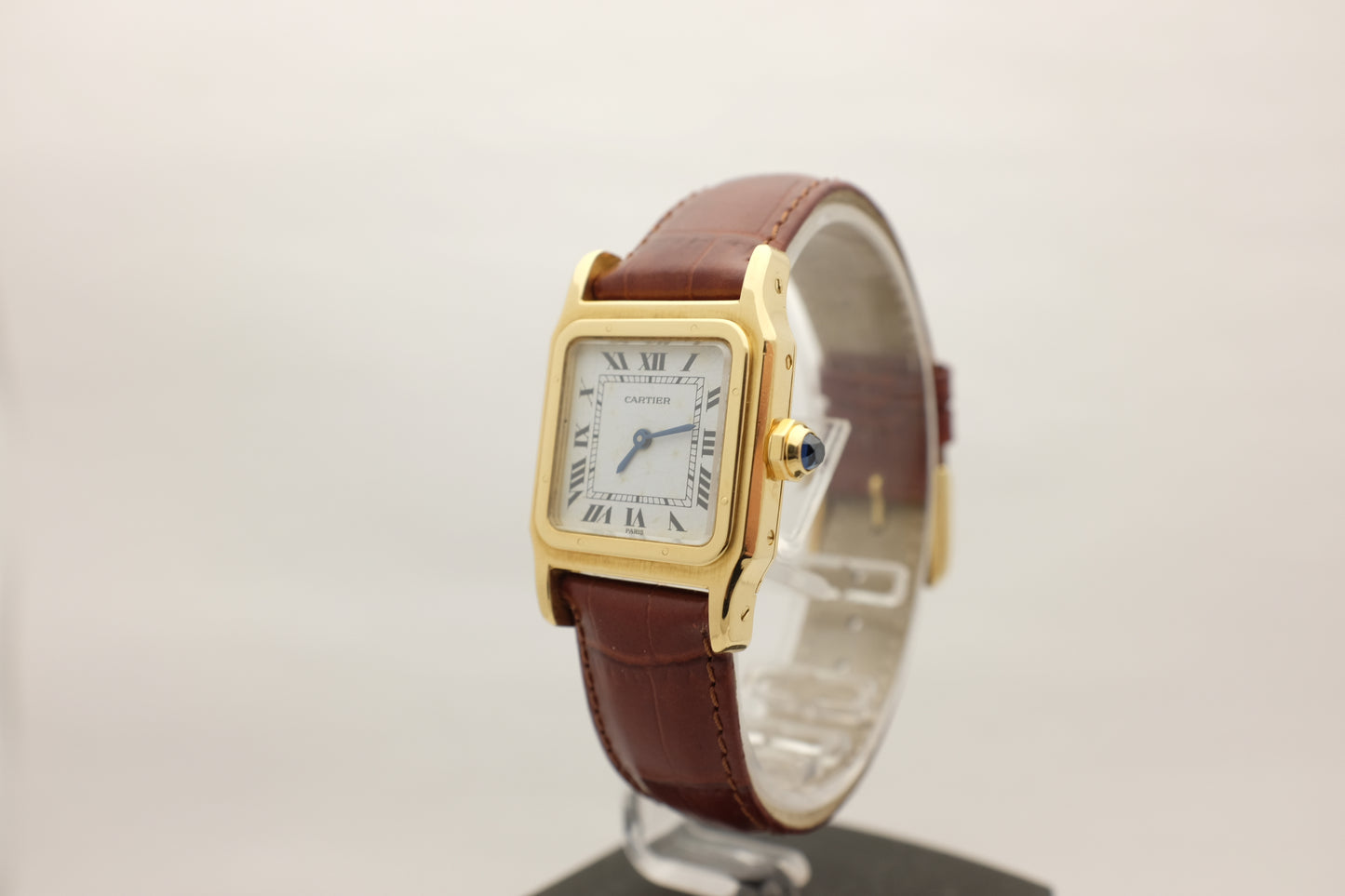 Cartier Santos Dumont 18KT Yellow Gold Ref. 78097 Paris 1970s