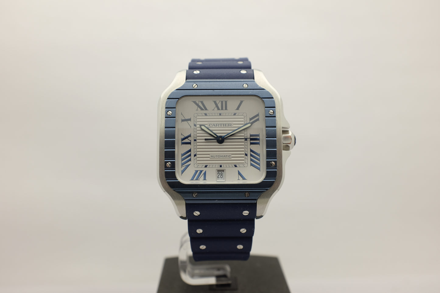 Cartier Santos De Cartier Large Blue WSSA0048 Box Papers 2021