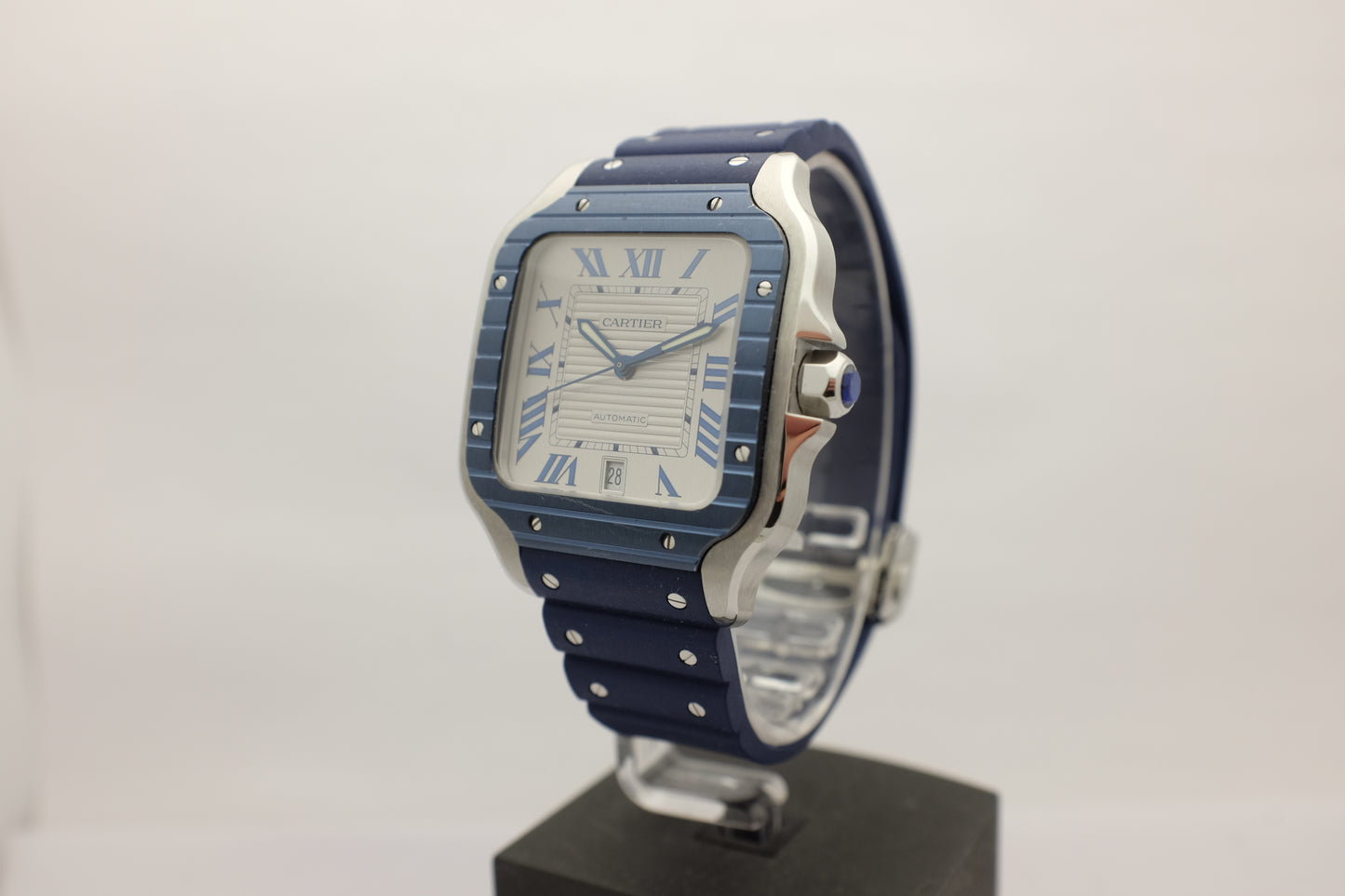 Cartier Santos De Cartier Large Blue WSSA0048 Box Papers 2021