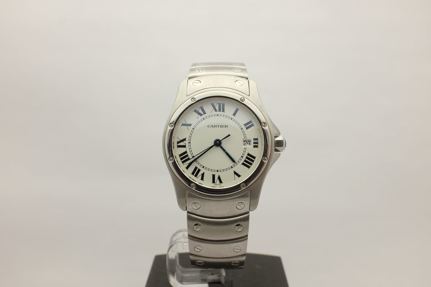 Cartier Santos Ronde Steel Quartz 30MM W20027K1