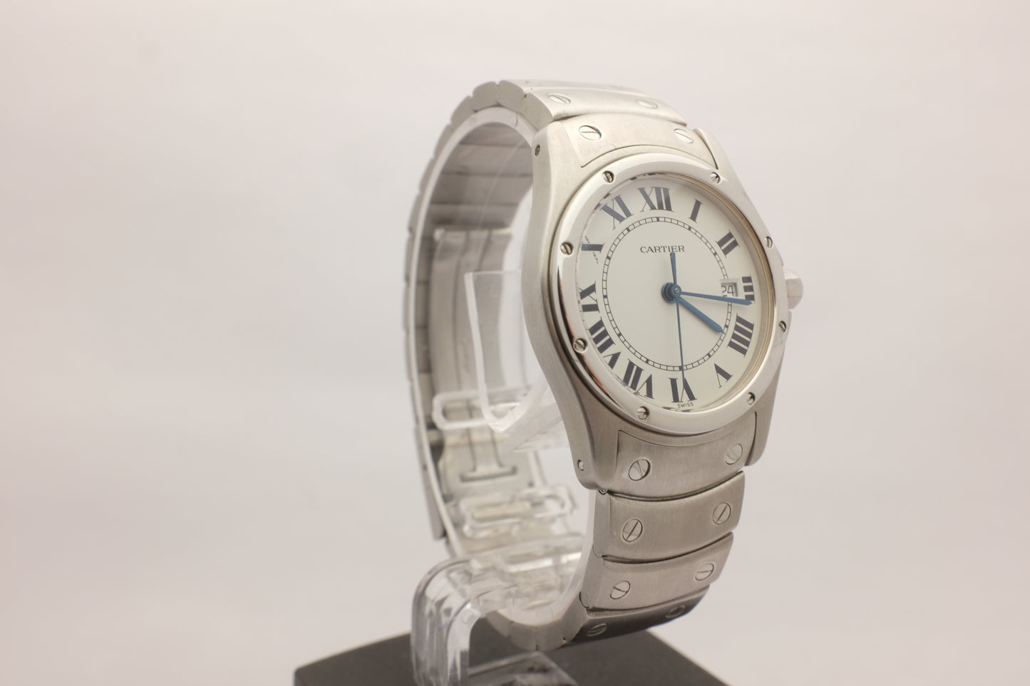 Cartier Santos Ronde Steel Quartz 30MM W20027K1