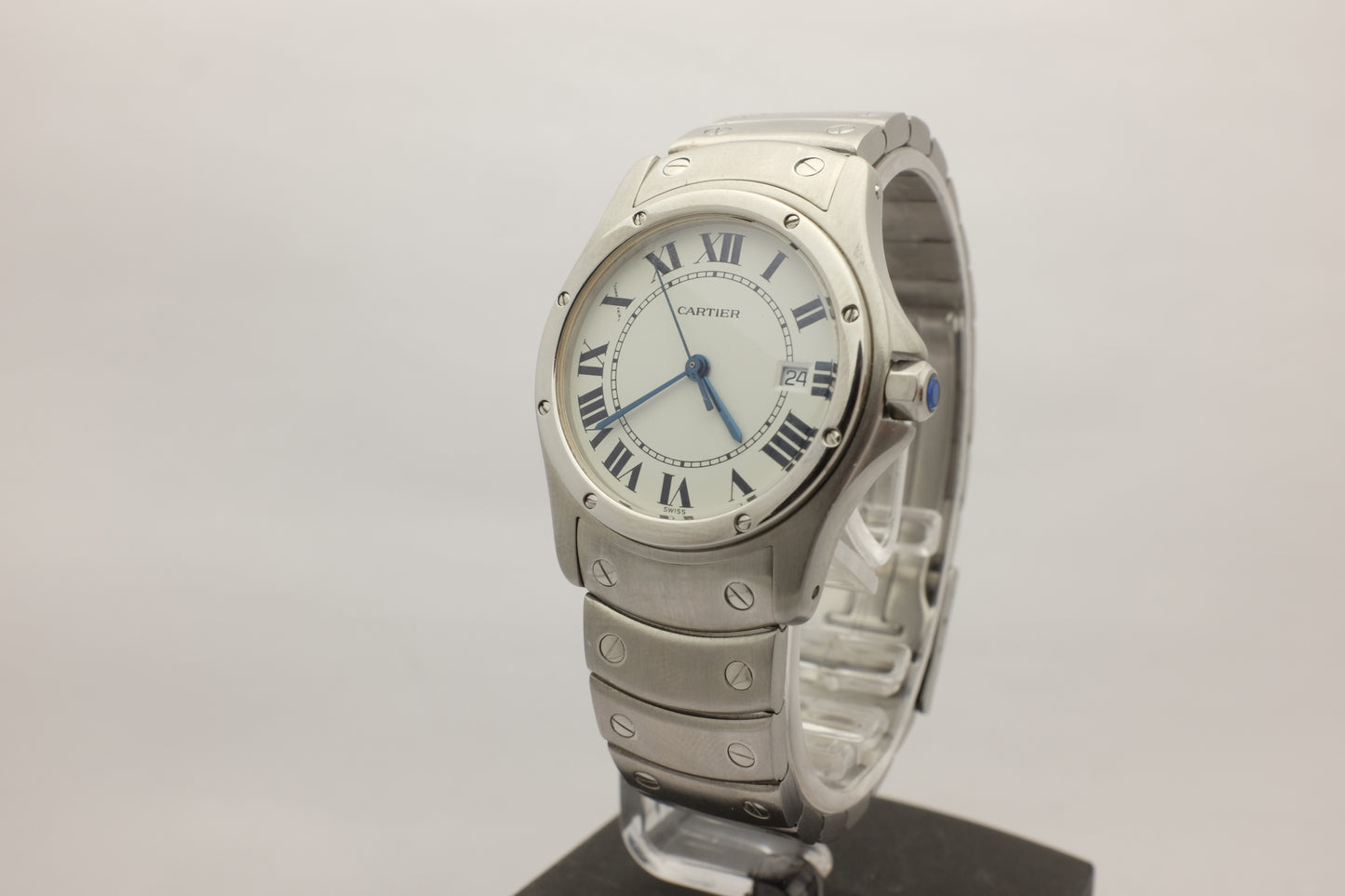 Cartier Santos Ronde Steel Quartz 30MM W20027K1