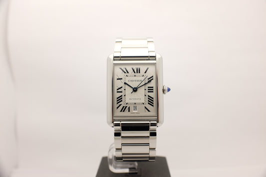 Cartier Tank Must Large Steel WSTA0053 Box Papers 2024