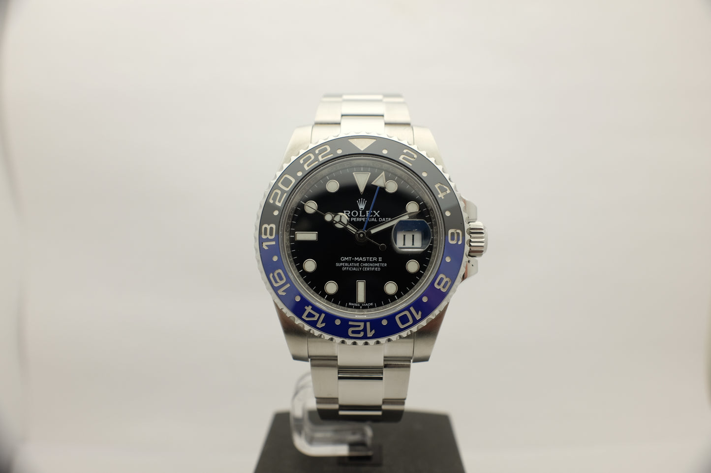Rolex GMT Master II Batman Ceramic 116710BLNR Box Papers