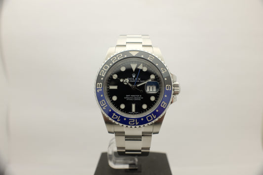 Rolex GMT Master II Batman Ceramic 116710BLNR Box Papers