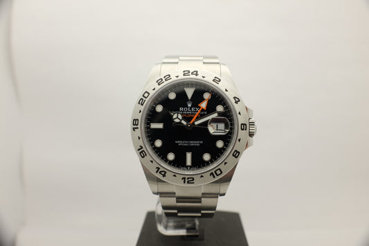 Rolex Oyster Perpetual Explorer II Black/Orange 42MM 226570 Box Papers 2022