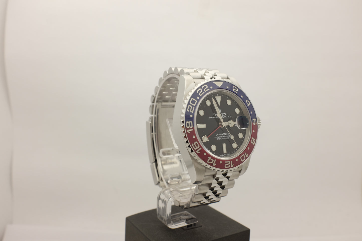 Rolex GMT Master II Ceramic “Pepsi” 40MM 126710BLRO Box Papers 2021