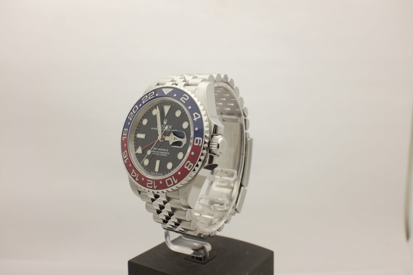 Rolex GMT Master II Ceramic “Pepsi” 40MM 126710BLRO Box Papers 2021