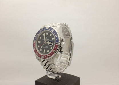 Rolex GMT Master II Ceramic "Pepsi" 40MM 126710BLRO Box Papers 2021