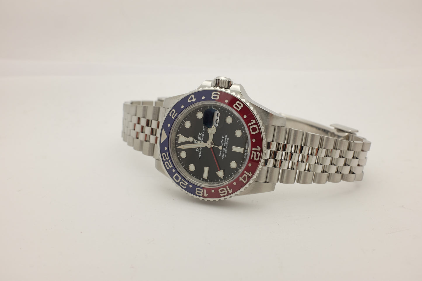 Rolex GMT Master II Ceramic “Pepsi” 40MM 126710BLRO Box Papers 2021
