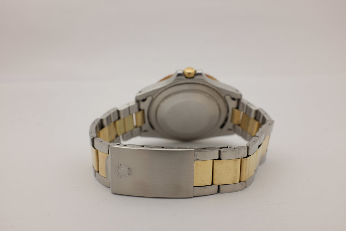 Rolex GMT Master Root Beer 14k Yellow Gold & Steel "Nipple Dial" 1675 CIRCA 1973