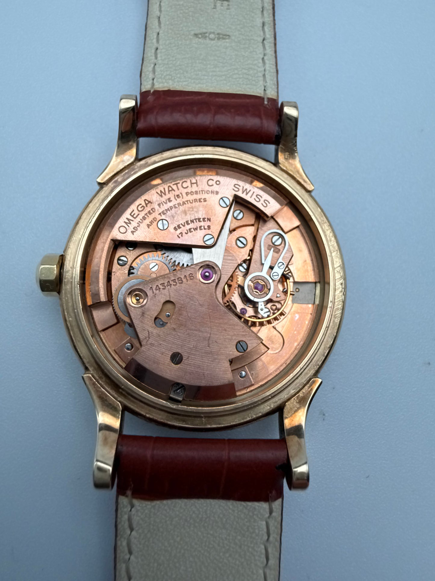 Omega Constellation 14K Yellow Gold CIRCA 1950's