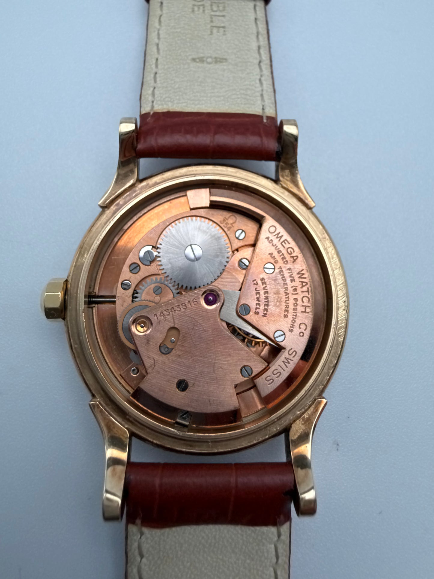 Omega Constellation 14K Yellow Gold CIRCA 1950's