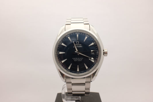 Omega Seamaster Aqua Terra Steel Blue 41MM 231.10.42.21.03.003 Box Papers