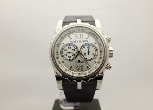 Roger Dubuis Sympathie Chronograph Steel Limited Edition 280Pcs 43MM Box Papers
