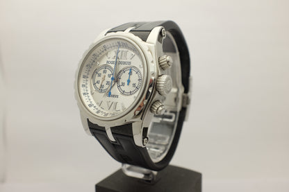 Roger Dubuis Sympathie Chronograph Steel Limited Edition 280Pcs 43MM Box Papers