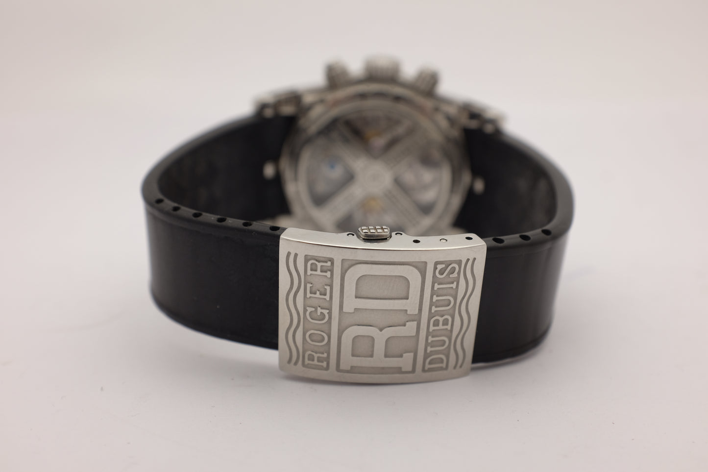 Roger Dubuis Sympathie Chronograph Steel Limited Edition 280Pcs 4MM SYM437893R.53 Box Papers
